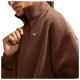 Nike Γυναικείο φούτερ Studio Fleece Medium-Weight 1/4-Zip Cropped Top